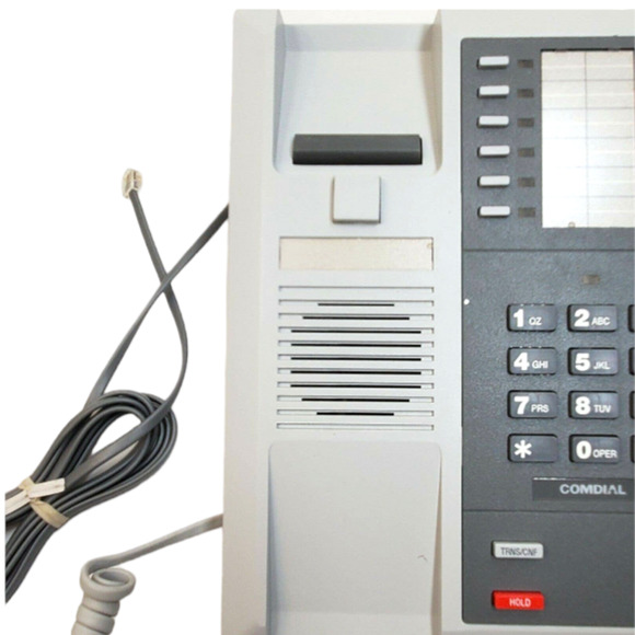 Comdial Gray Office Phone 8112n-pt - Picture 4 of 8